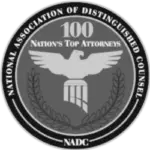 National Association of Distinguished Counsel award