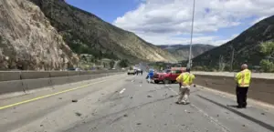 I-70 Georgetown Crash: Semi fire