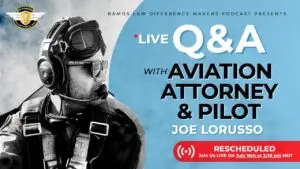 Q&A with Aviation Attorney Joe LoRusso: Insights on FAA Medicals, Licensing, and Aviation Law"